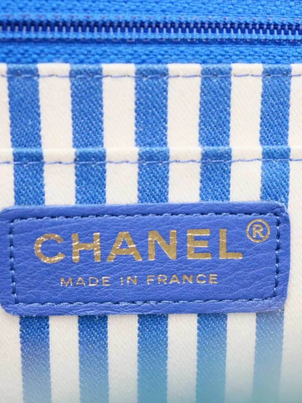 Chanel  Envelope Flap Calfskin Chevron Leather Crossbody Bag Turquoise